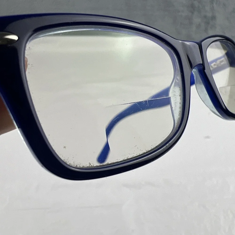 Ray-Ban Jr. RB1531 3839 Vista Polished Blue Eyeglasses 46-16-125 Frames Only
